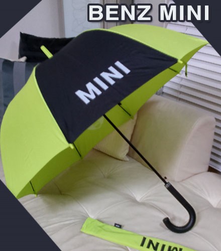 프리미엄 벤츠 미니 제작 우산  